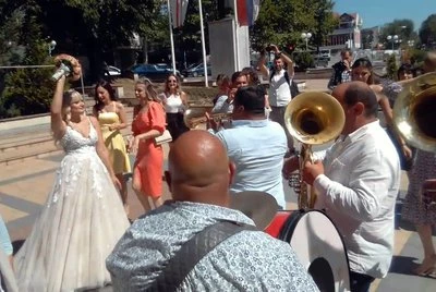 Trubači Stuttgart na svadbi Trubači orkestar Marka Danića