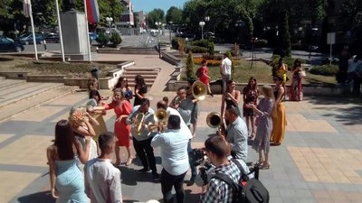 Trubači Stuttgart na svadbi Trubači orkestar Marka Danića