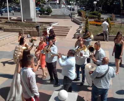 Trubači Stuttgart na svadbi Trubači orkestar Marka Danića