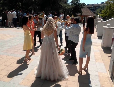 Trubači Stuttgart na svadbi Trubači orkestar Marka Danića